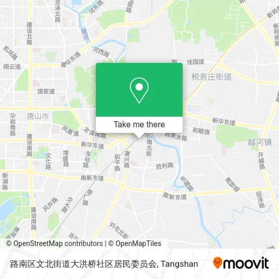路南区文北街道大洪桥社区居民委员会 map