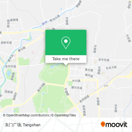 东门广场 map