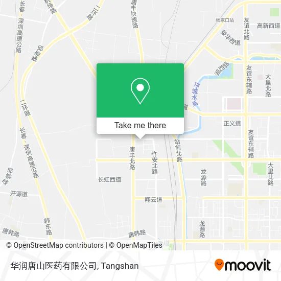 华润唐山医药有限公司 map