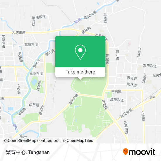 繁育中心 map