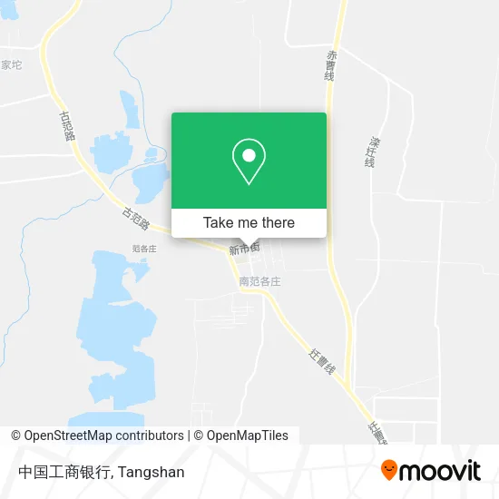 中国工商银行 map