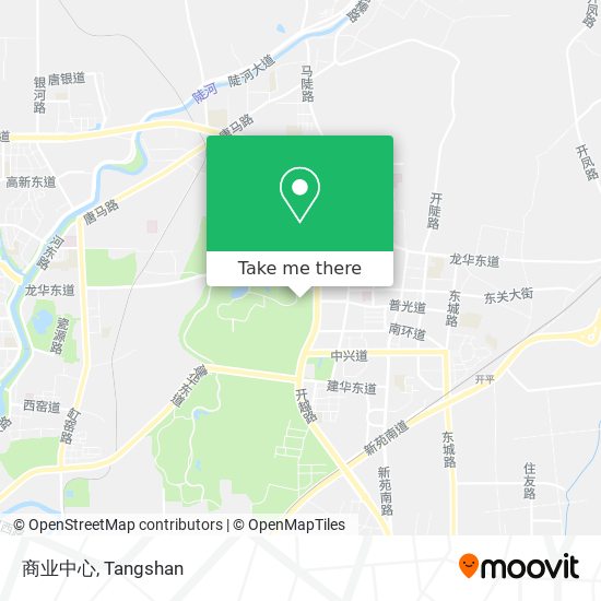 商业中心 map