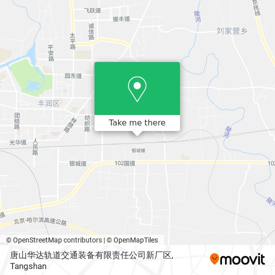 唐山华达轨道交通装备有限责任公司新厂区 map
