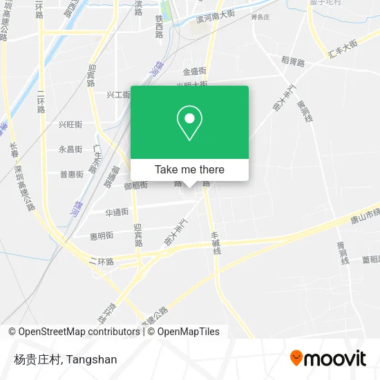 杨贵庄村 map