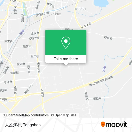 大岔河村 map