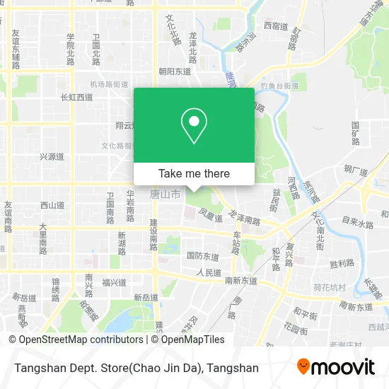 Tangshan Dept. Store(Chao Jin Da) map