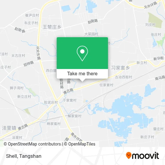 Shell map