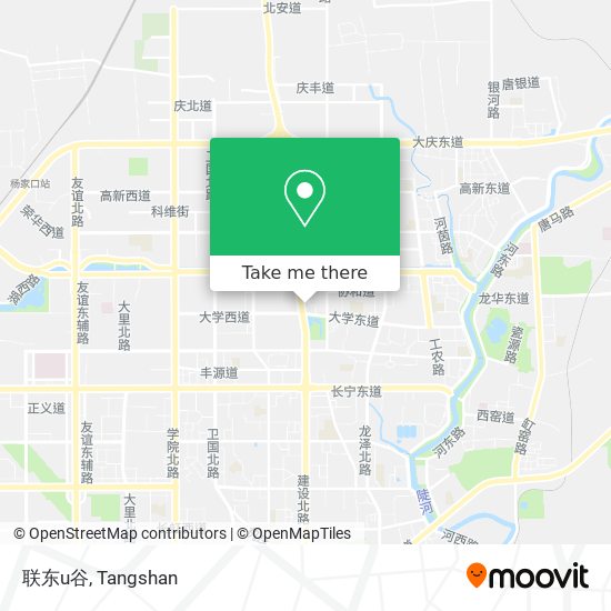 联东u谷 map