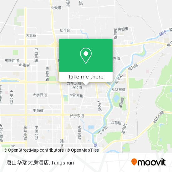唐山华瑞大房酒店 map