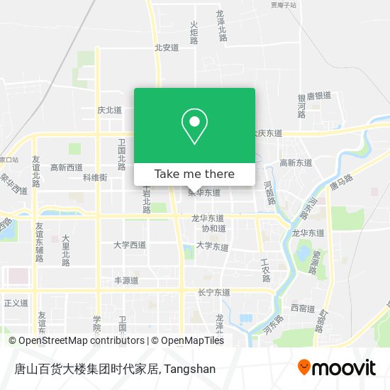 唐山百货大楼集团时代家居 map