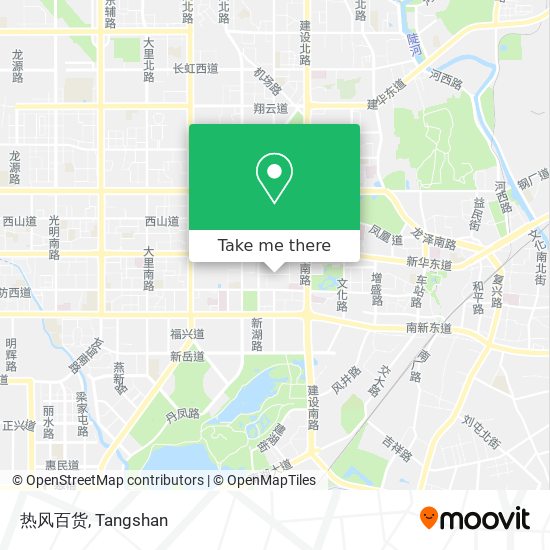 热风百货 map