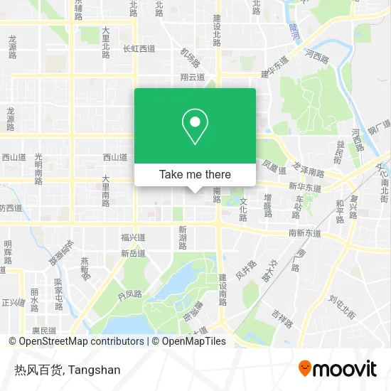 热风百货 map