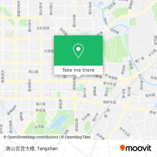 唐山百货大楼 map