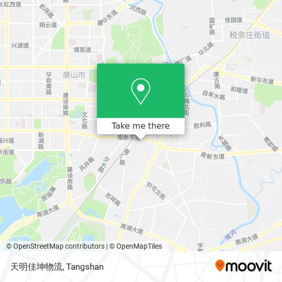 天明佳坤物流 map