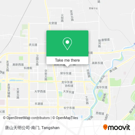 唐山天明公司-南门 map