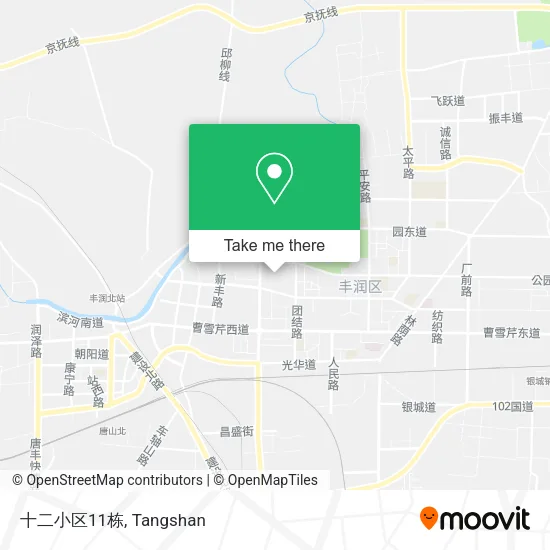 十二小区11栋 map