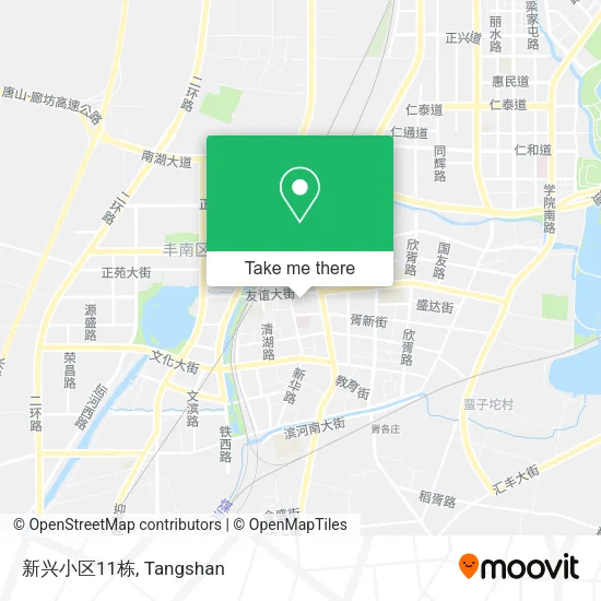 新兴小区11栋 map