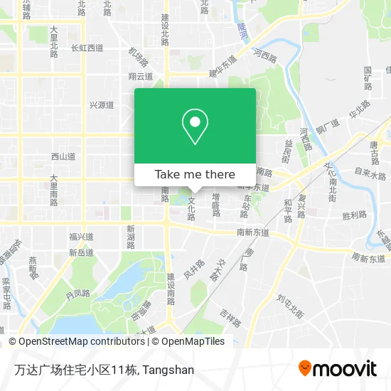 万达广场住宅小区11栋 map