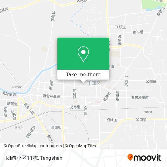 团结小区11栋 map