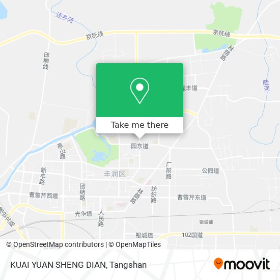 KUAI YUAN SHENG DIAN map
