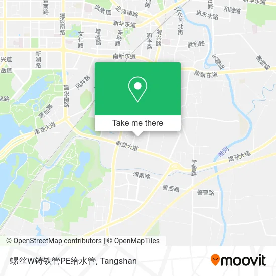 螺丝W铸铁管PE给水管 map