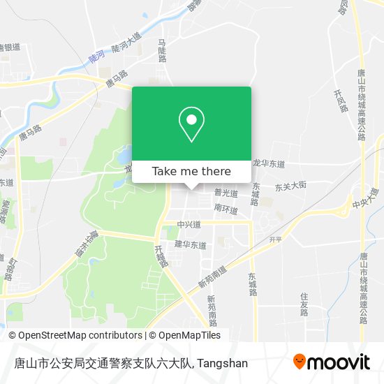唐山市公安局交通警察支队六大队 map