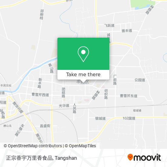 正宗香宇万里香食品 map