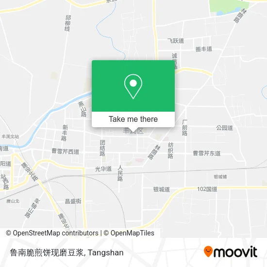 鲁南脆煎饼现磨豆浆 map