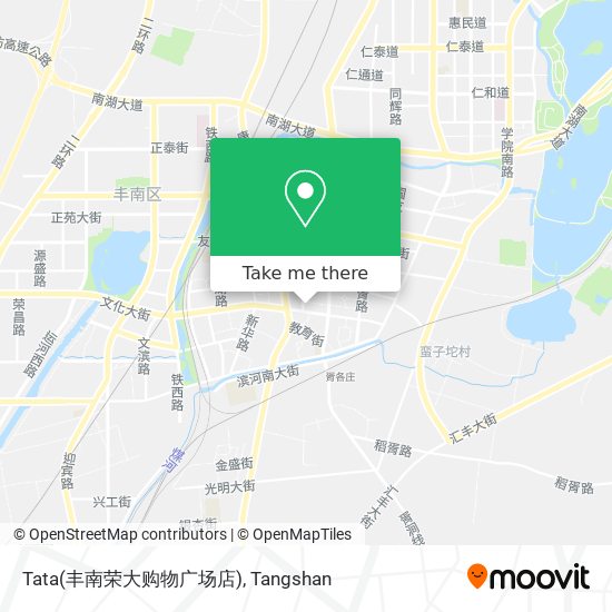 Tata(丰南荣大购物广场店) map