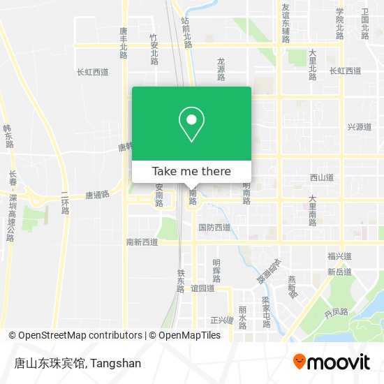唐山东珠宾馆 map
