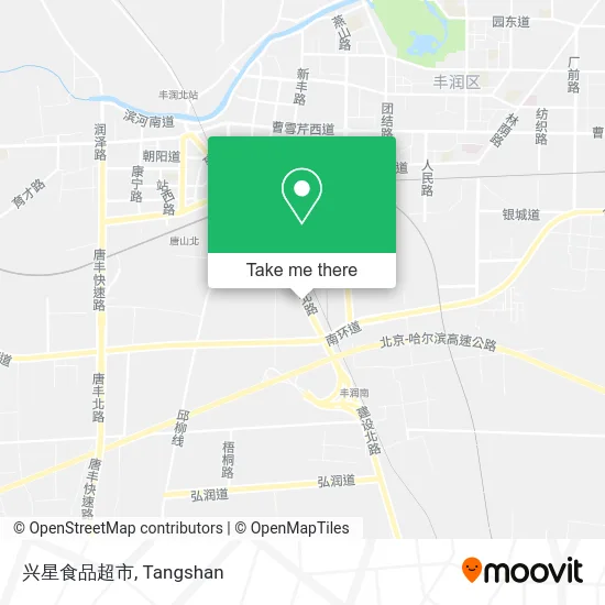 兴星食品超市 map