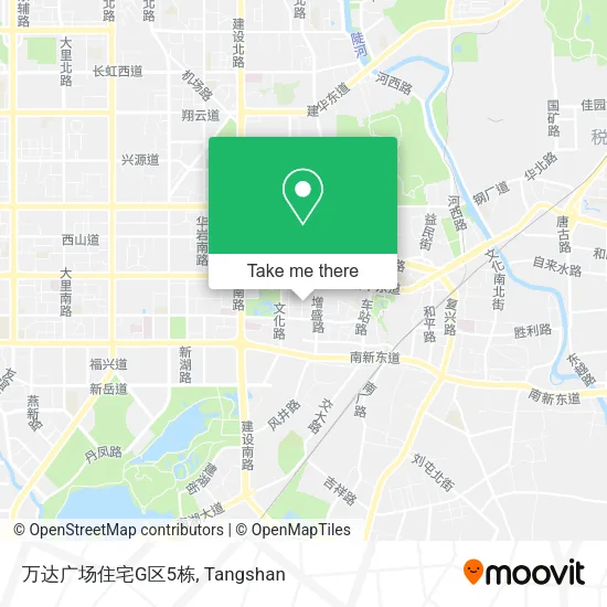 万达广场住宅G区5栋 map