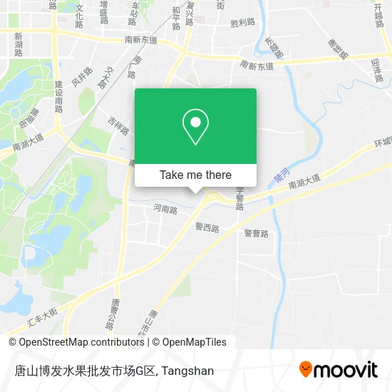 唐山博发水果批发市场G区 map