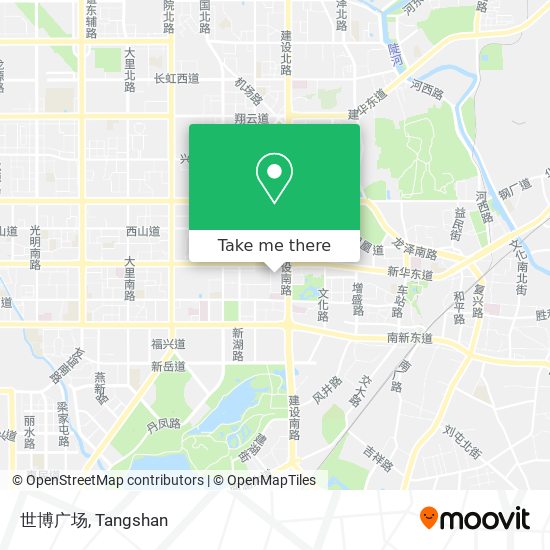 世博广场 map