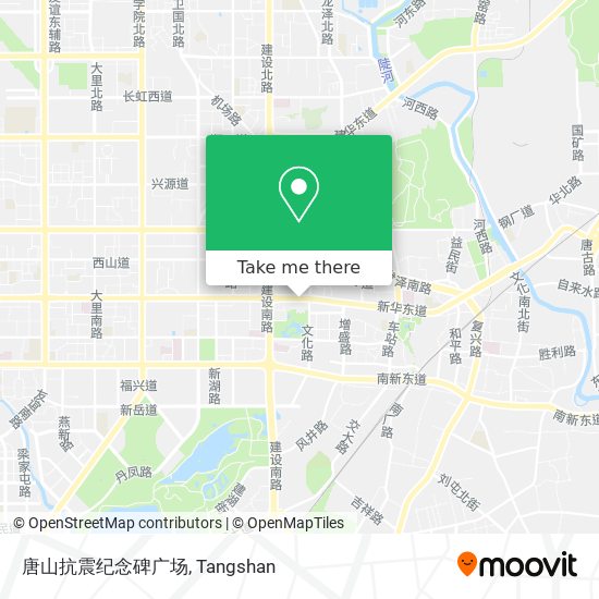 唐山抗震纪念碑广场 map