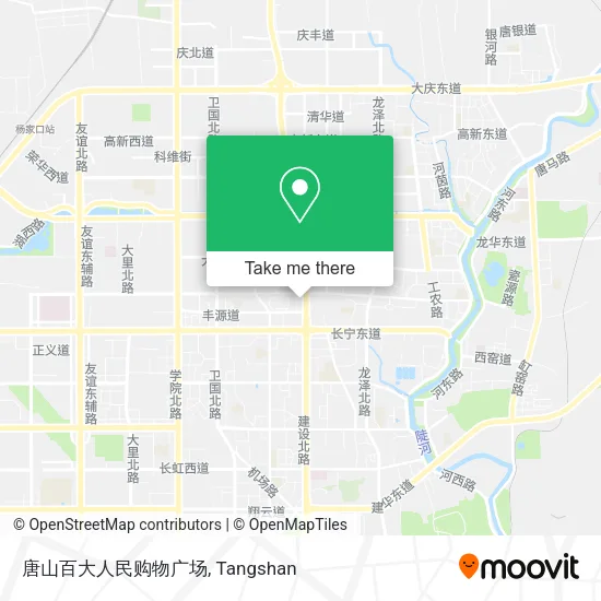 唐山百大人民购物广场 map