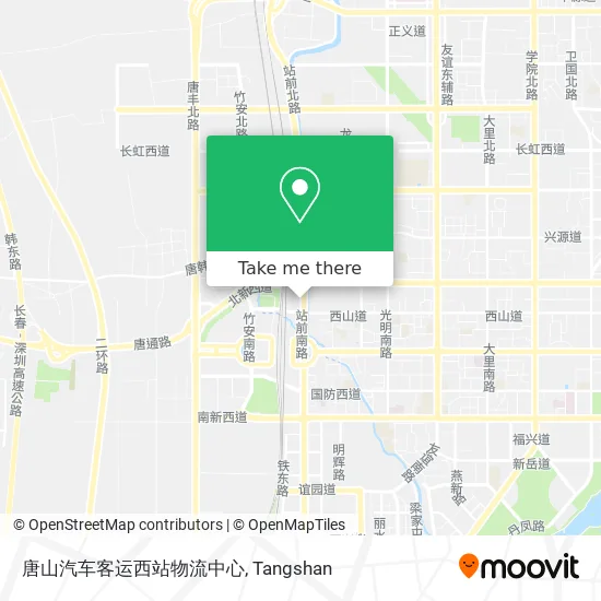 唐山汽车客运西站物流中心 map