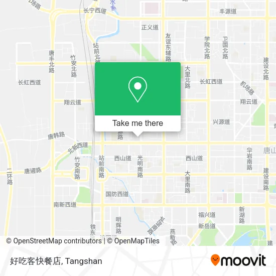 好吃客快餐店 map
