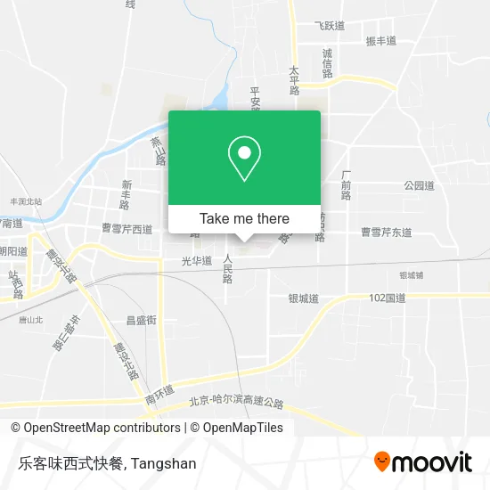 乐客味西式快餐 map