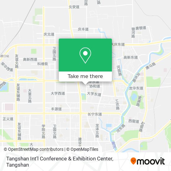 Tangshan Int'l Conference & Exhibition Center map