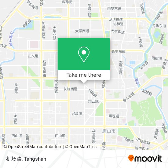 机场路 map