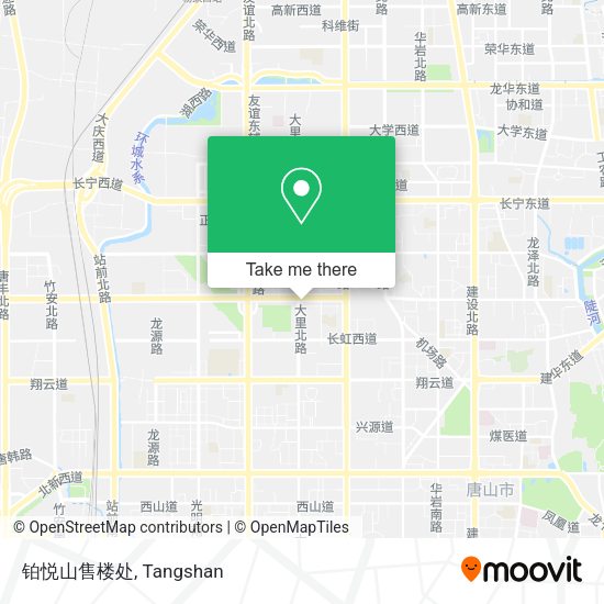 铂悦山售楼处 map