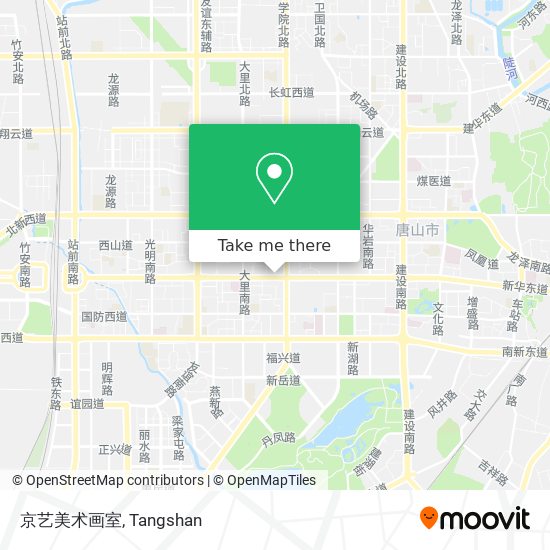 京艺美术画室 map