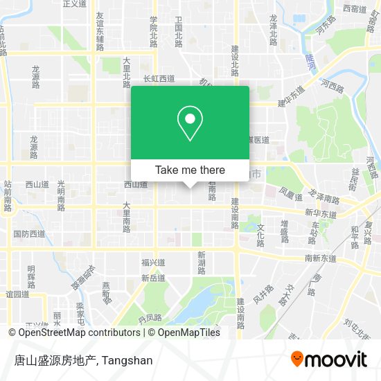唐山盛源房地产 map