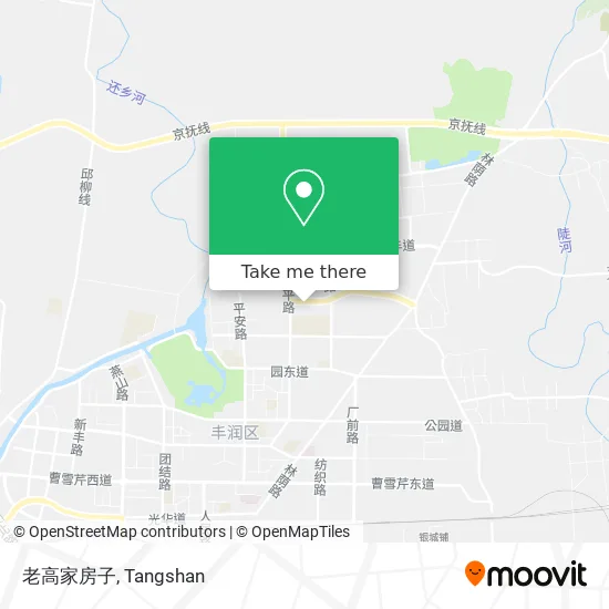 老高家房子 map