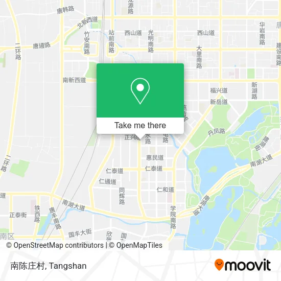 南陈庄村 map