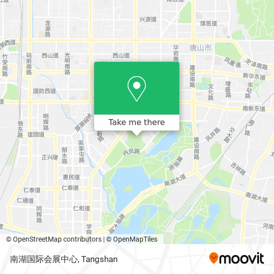 南湖国际会展中心 map