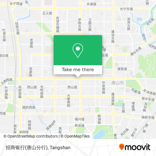 招商银行(唐山分行) map