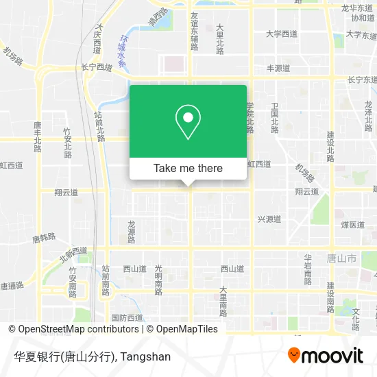 华夏银行(唐山分行) map
