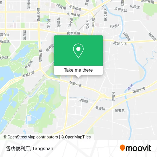 雪功便利店 map